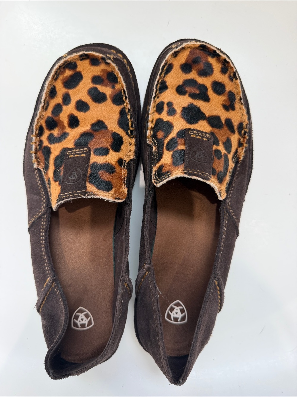 Ariat Women’s Faux Hide Slip On Shoes Size 10